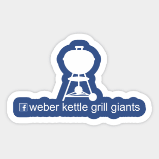 Grill Giants Facebook Logo Tshirt Sticker